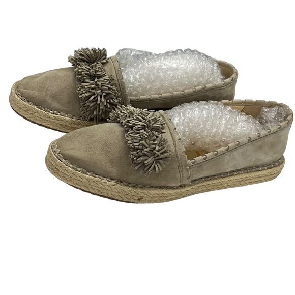 Shoes - EUC - Sam Edelman Issa Pom-Pom Women’s Espadrille Flats SB11 - Picture 2 of 9